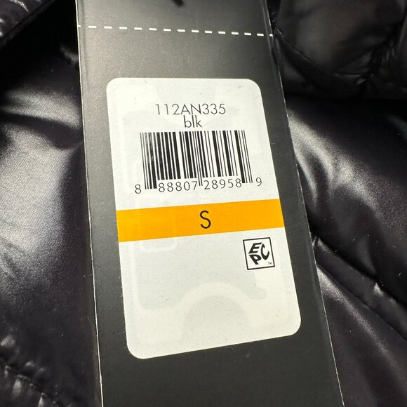 GUESS‎ Men's Unisex Insulated Mid-Weight Faux Fur Hooded Puffer Jacket , Black - Picture 14 of 15